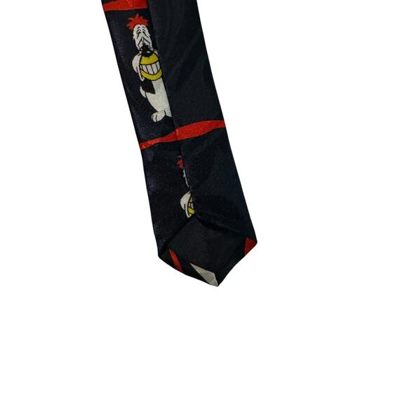 Bunbury Warner Brothers Droopy Dog Smile Cartoon Vintage Novelty Necktie - Picture 6 of 6